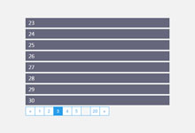 jQuery分页插件Pagination