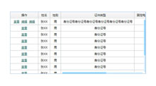 jQuery带滚动条头部固定表格代码