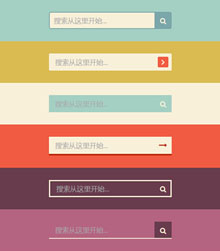 纯CSS3 UI制作搜索框样式代码