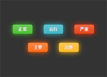 CSS3 Animation属性发光按钮代码