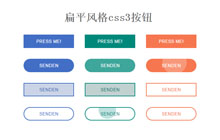 水波扩散CSS3动画按钮代码