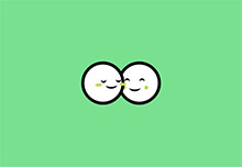 纯CSS3汤圆亲吻表白特效
