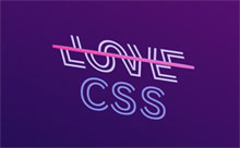 CSS3创意文字中划线悬停特效