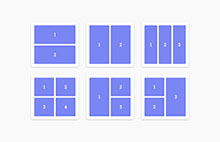 6种CSS网格布局样式特效