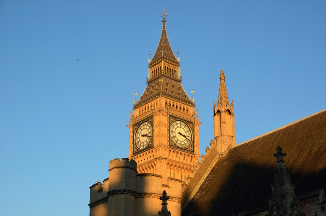 英国伦敦大本钟建筑摄影图片