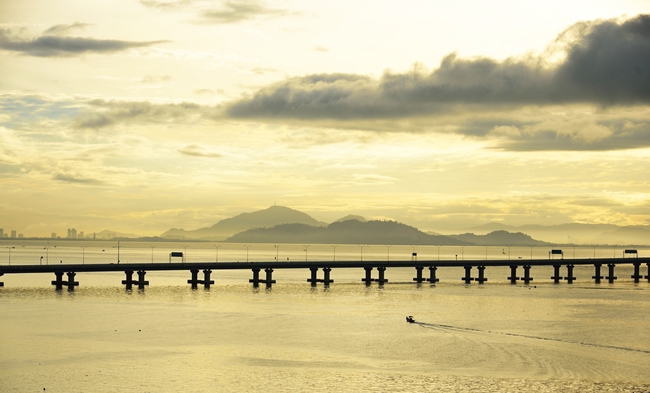 詹巴丹岛槟城大桥建筑图片
