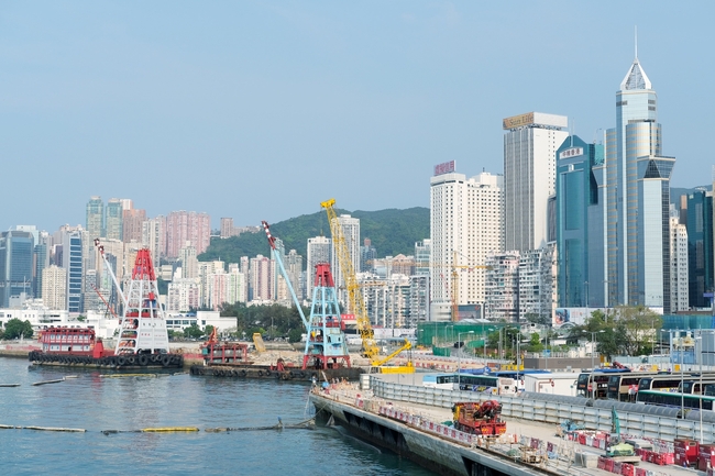 香港城市港口建筑图片