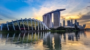 新加坡海湾花园建筑图片