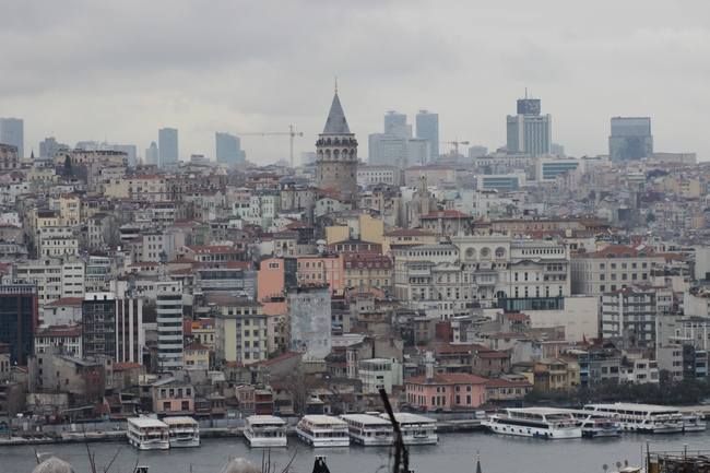 伊斯坦布尔城市建筑群图片