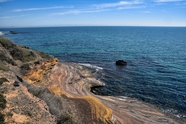 地中海海岸风光摄影图片