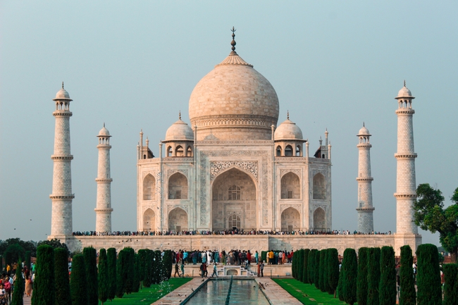印度泰姬陵建筑摄影图片