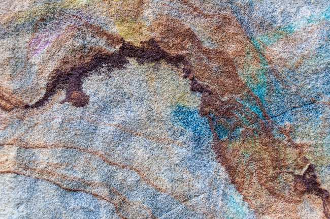 砂岩岩石纹理背景图片