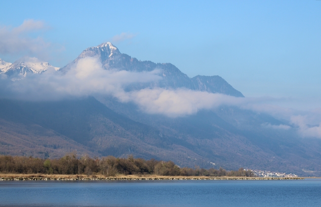阿尔卑斯山山水风景摄影图片