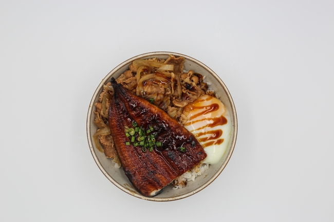 日本香煎鳗鱼美食套餐图片
