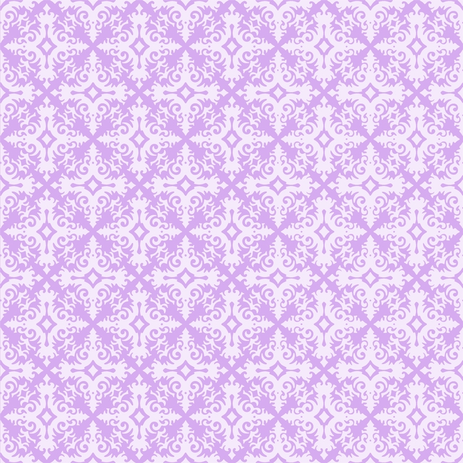 紫色欧式花纹纹理墙纸背景图片