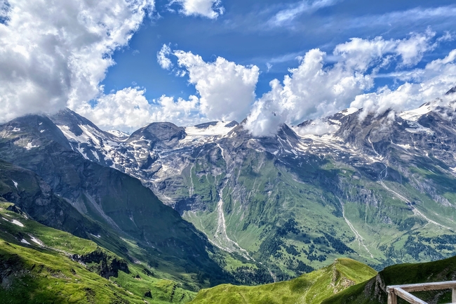 阿尔卑斯山山脉风光摄影图片