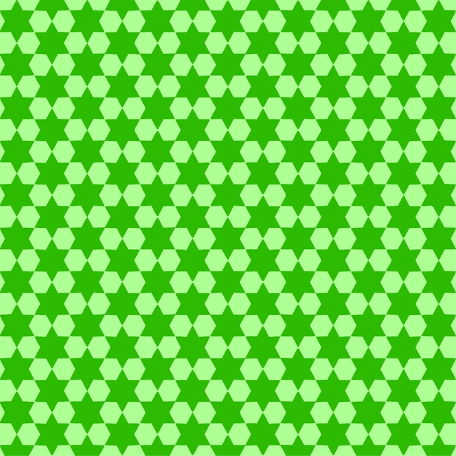 绿色星星图案平铺背景图片