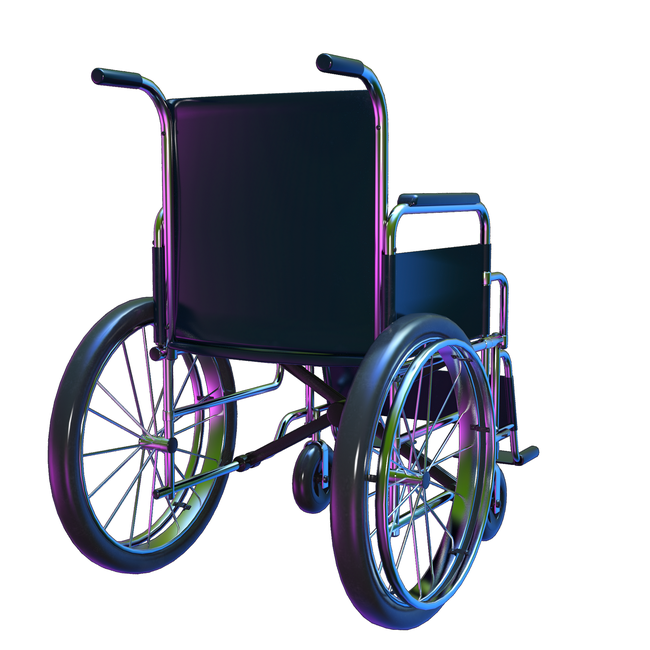 残疾人自动轮椅摄影图片