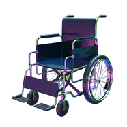 医疗保健自动轮椅摄影图片