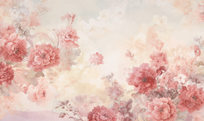 粉色花卉纹理背景写真精美图片
