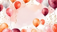 彩绘风格庆典气球摄影图片