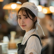 日本女服务员美女摄影图片