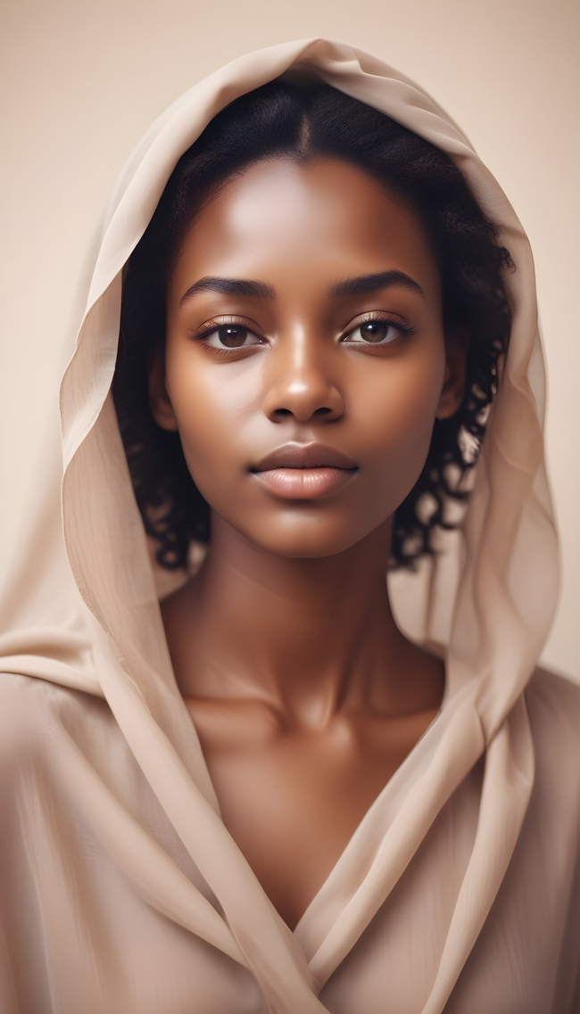 非洲黑人美女人体艺体写真图片