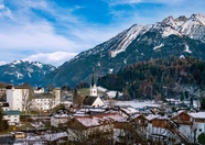 奥地利雪山山脉摄影图片