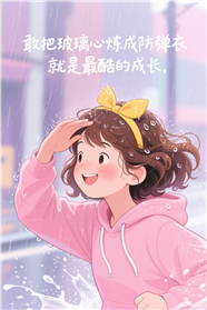 中年少女治愈系励志文字图片