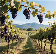 葡萄庄园葡萄树葡萄摄影图片