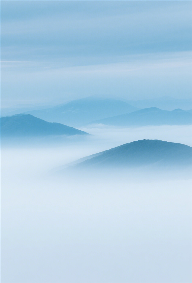 唯美意境云海山川摄影图片