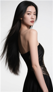 亚洲时尚女性杂志风人像摄影写真图片