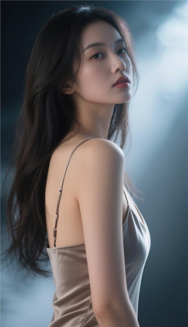 亚洲时尚清冷性感美女写真图片