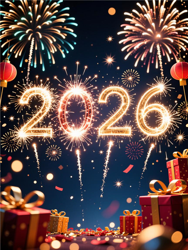 2026年跨年烟花设计图片