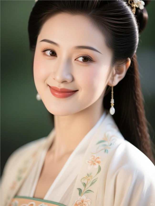 优雅古典美人摄影图片
