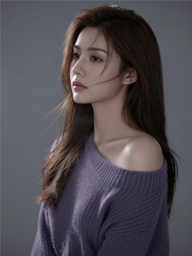 电影质感气质美女人像艺术摄影