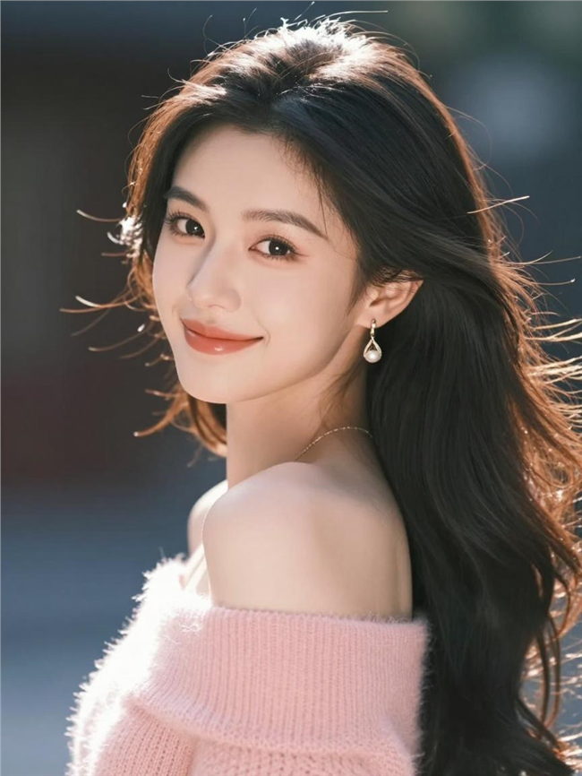 妆容淡雅清新美女写真图片