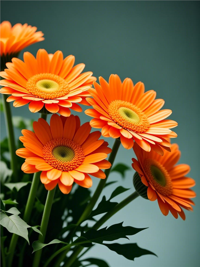 一束鲜艳的菊花图片