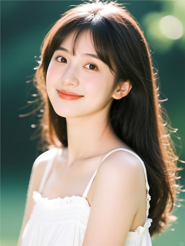 治愈系纯美少女美女图片