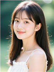 治愈系少女美女写真摄影图片