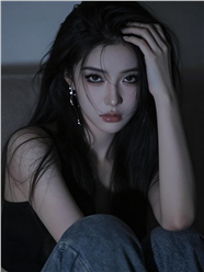 情绪氛围感美女写真摄影图片