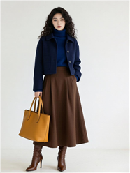 高冷御姐脸美女时尚写真图片