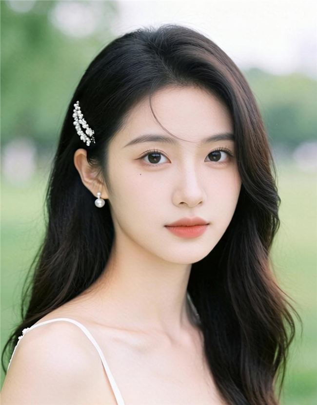 小清新高级感美女摄影图片