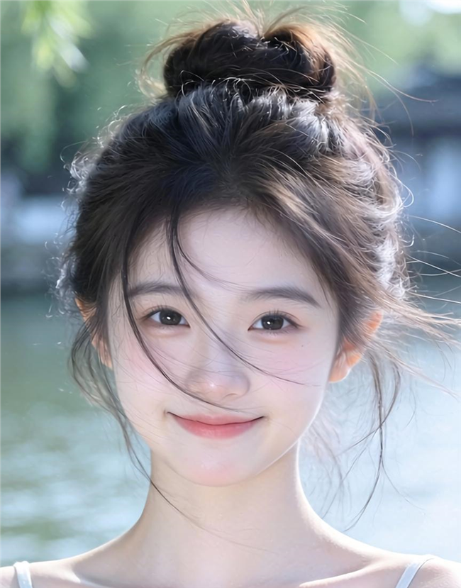 慵懒俏皮少女风格美女写真图片