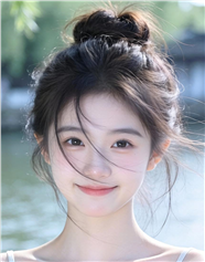 慵懒俏皮少女风格美女写真图片