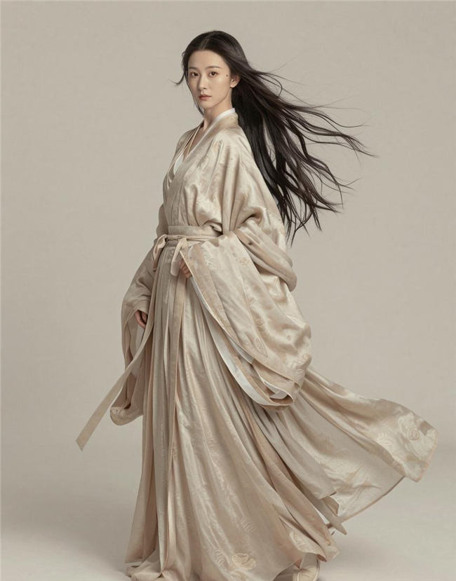 东方绸缎国风古典美女写真图片