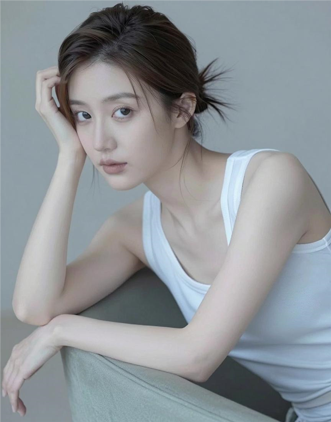 氛围慵懒俏皮性感美女图片