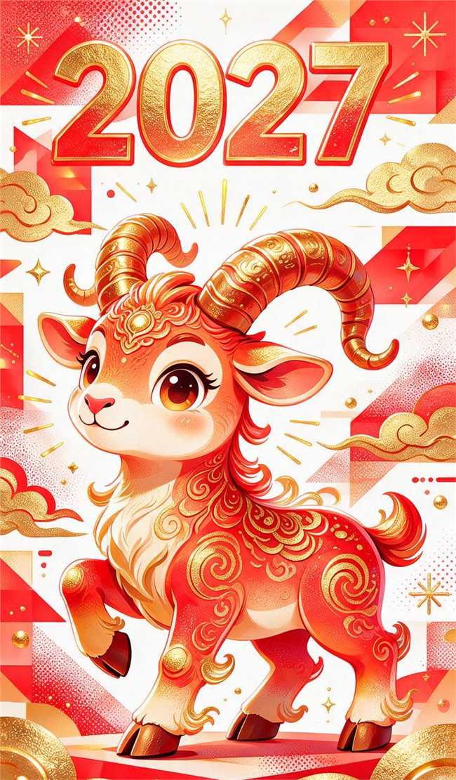 2027新年海报设计图片