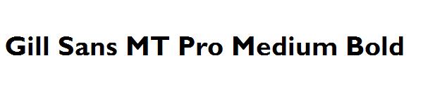 Gill Sans MT Pro Medium Bold