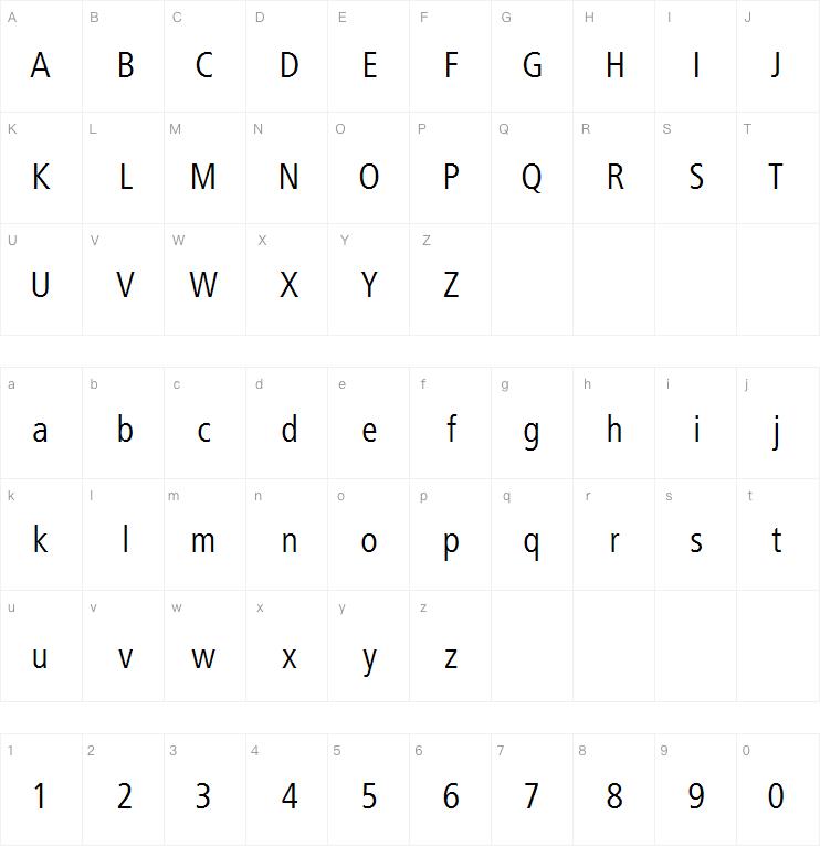 Frutiger Next LT CE Condensed